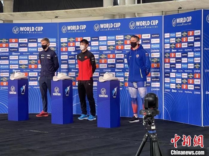 我國速滑在國際大賽上取得的第一個男子1000米金牌?！『邶埥◇w育局提供