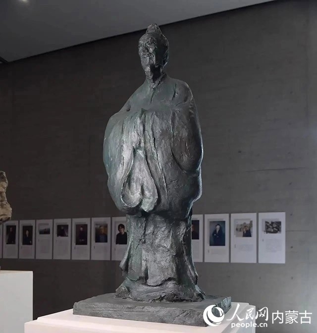 吳為山作品《管子》。實(shí)習(xí)生 楊光攝