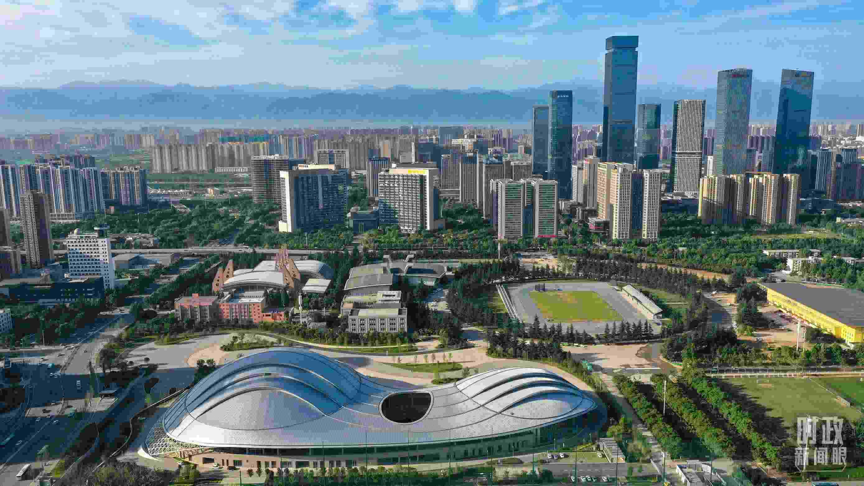 △西安高新區(qū)。（圖／視覺(jué)中國(guó)）