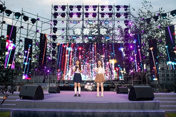 歌會(huì)現(xiàn)場(chǎng)。人民網(wǎng)記者 翁奇羽攝