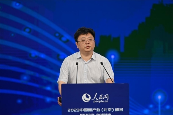 傳播內容認知全國重點實驗室首席科學家張勇東。人民網記者 于凱攝