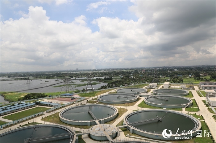 達(dá)舍爾甘地污水處理廠是孟加拉國第一座也是最大規(guī)模的現(xiàn)代化大型污水處理廠。孫廣勇攝