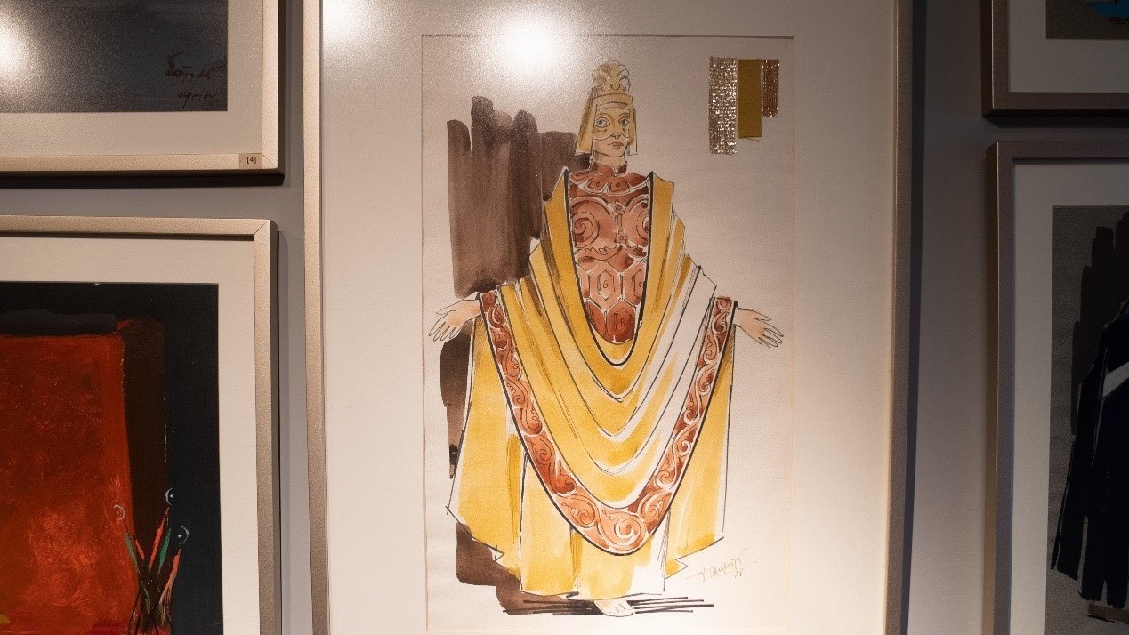 卡贊扎基斯的作品被改編成戲劇。人民網(wǎng)記者 葛泰佚攝