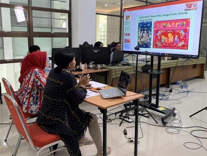 活動(dòng)現(xiàn)場(chǎng)。供圖：印尼三一一大學(xué)孔子學(xué)院