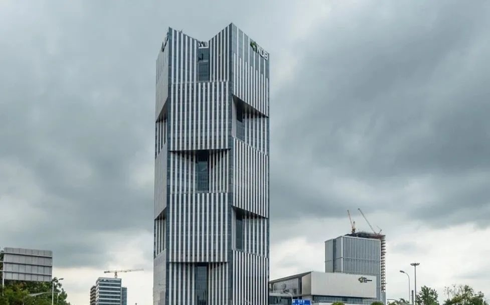 上海浦東新區(qū)，金磚國家新開發(fā)銀行總部大樓。