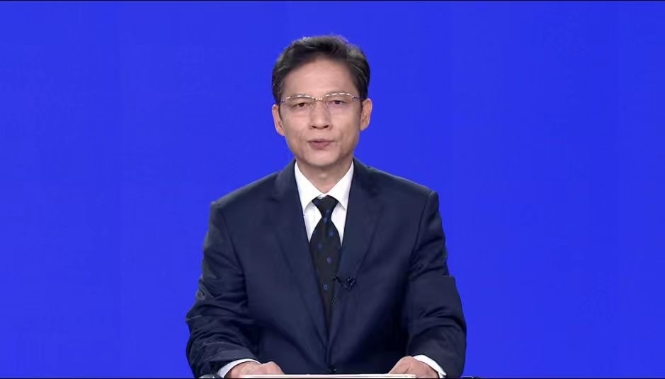 劉昆致辭。中國駐東盟使團供圖