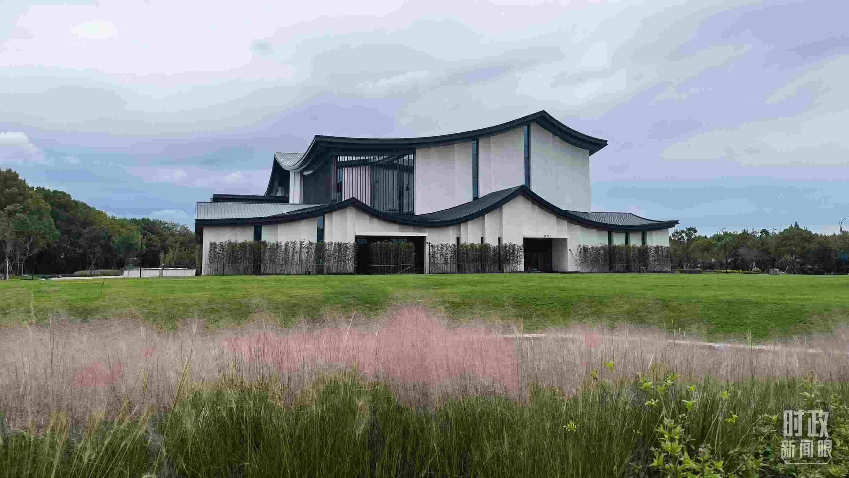 △浙東運河文化園。（總臺央視記者石丞拍攝）