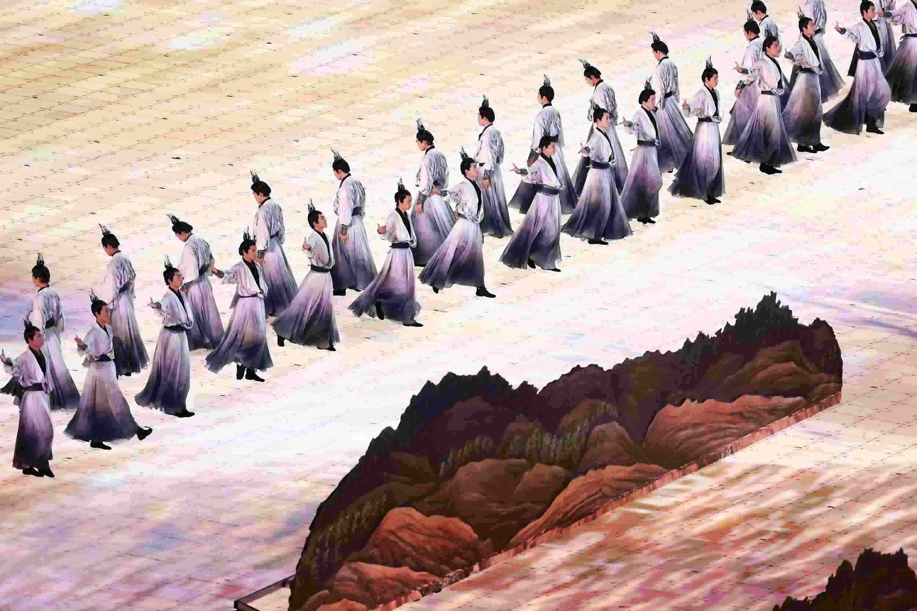 △2023年9月23日，演員在杭州第十九屆亞洲運動會開幕式上表演。