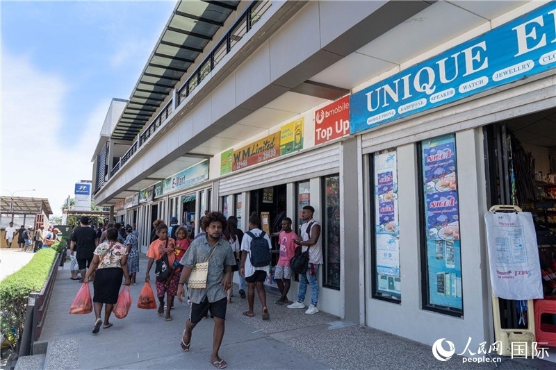 2023年9月12日，所羅門群島首都霍尼亞拉街景。人民網(wǎng) 賀吉攝