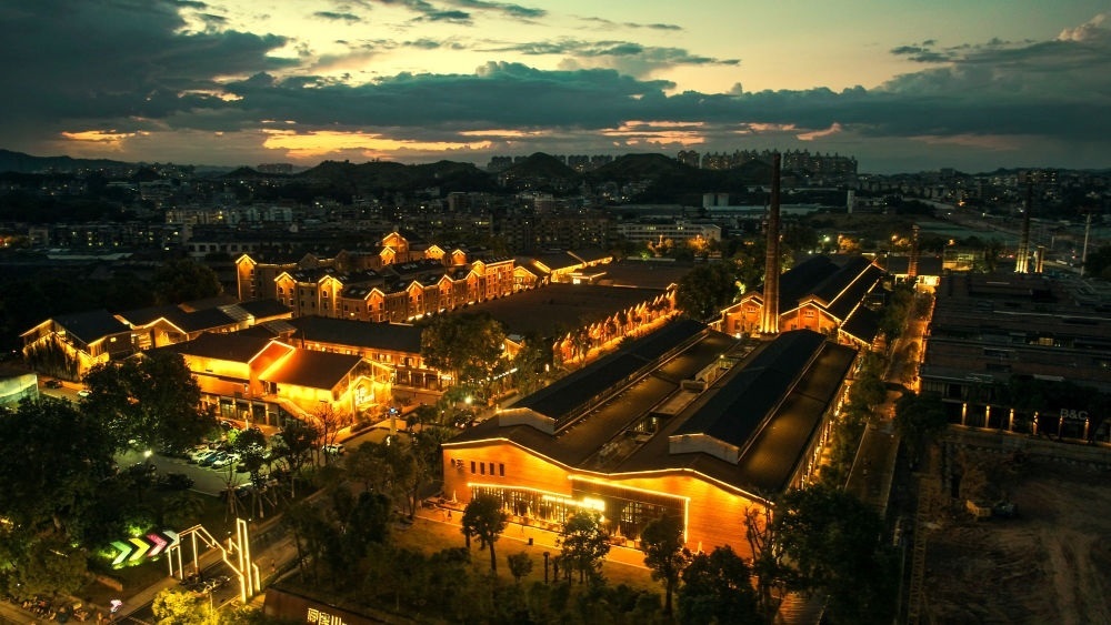 ↑ 景德鎮(zhèn)文創(chuàng)街區(qū)。