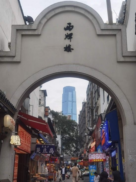 10月25日，太平老街街景。（本報(bào)記者 常雯宜攝）