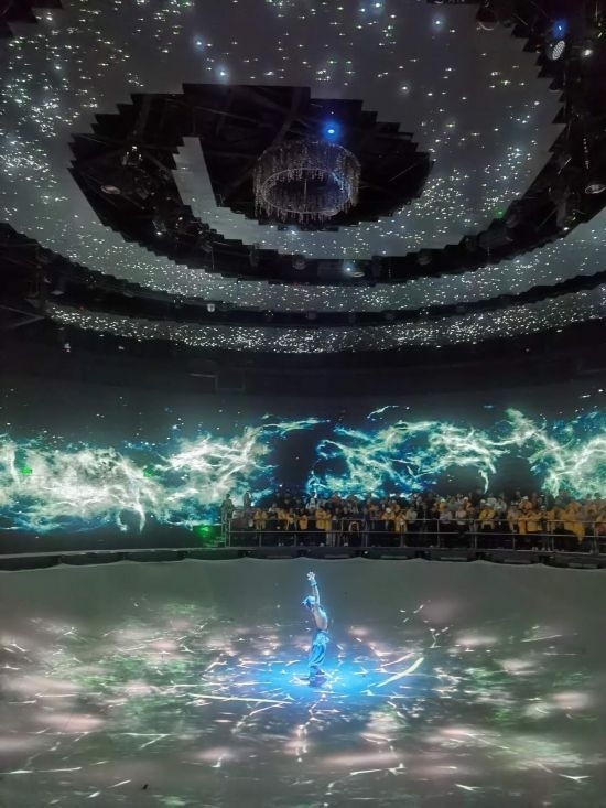 《天釀》演出場(chǎng)景。本報(bào)記者常雯宜攝