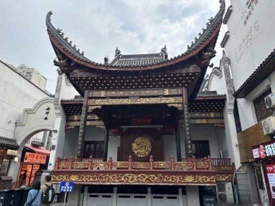 10月25日，長沙太平老街一角。（本報(bào)記者 劉書文攝）