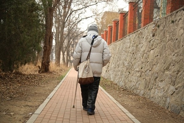 鐘萬(wàn)勰院士在大連理工大學(xué)校園里。周學(xué)飛攝