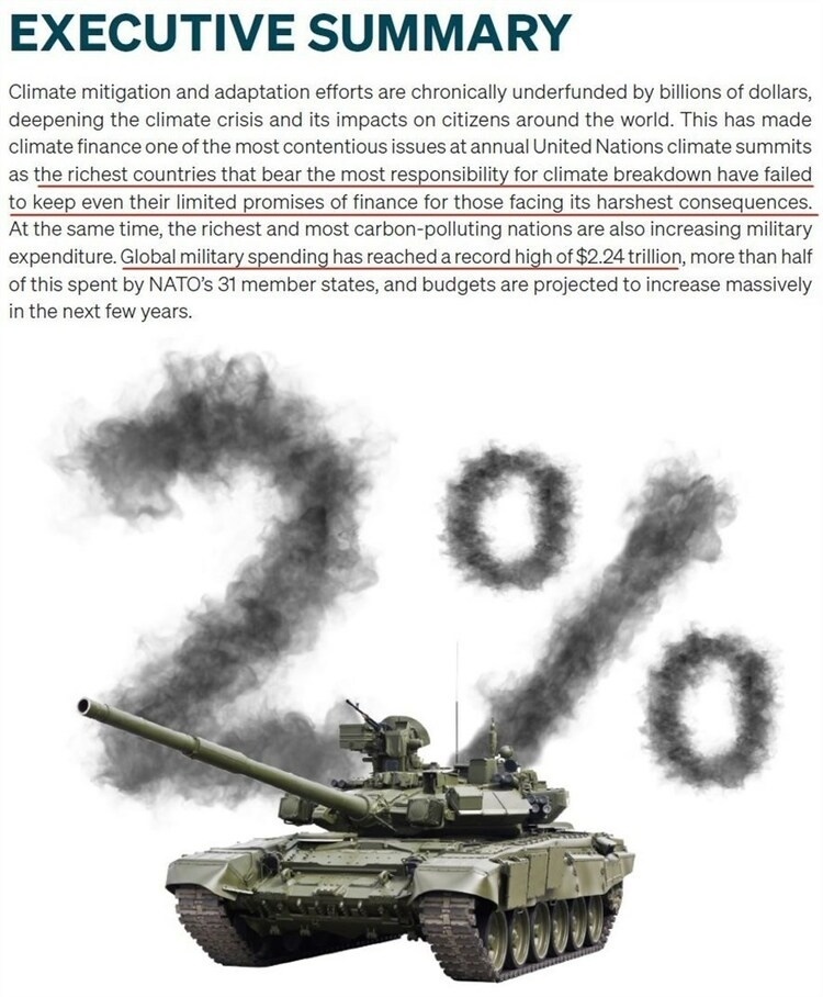 看看北約的“碳足跡”，就知道西方的氣候承諾有多扯