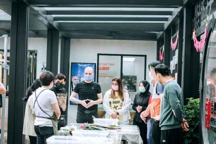 奈德之家端午活動。義烏市稠城街道供圖