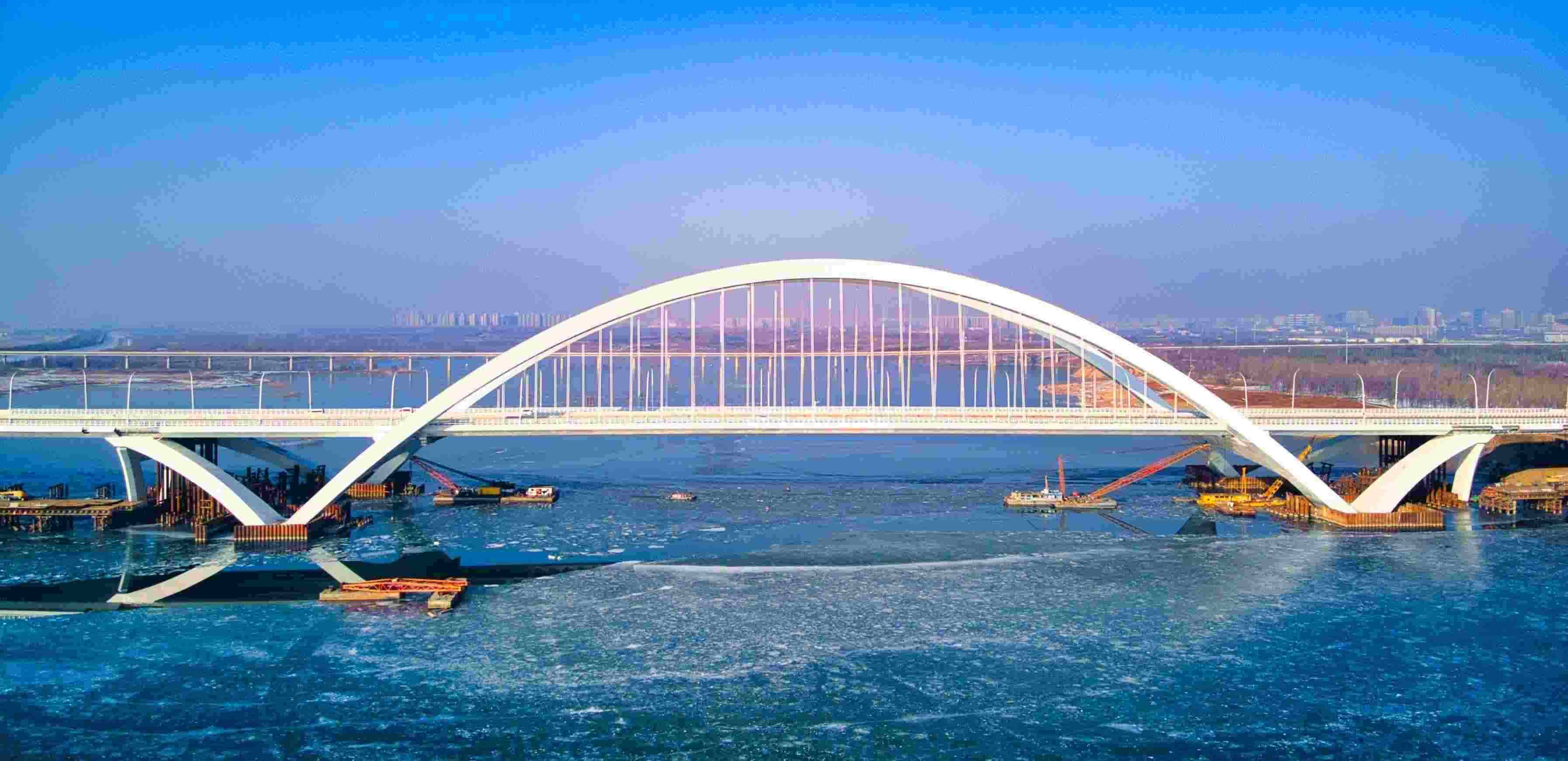 開通后的京雄大橋。受訪方供圖