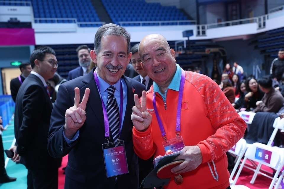 資訊有故事︱美國弗吉尼亞大學(xué)乒乓球代表團(tuán)訪華：重走乒乓路 一起向未來