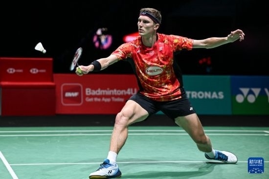 1月13日，安賽龍在比賽中。新華社記者 程一恒 攝