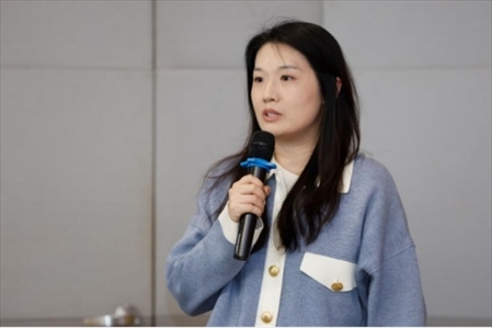 人民在線產(chǎn)品研發(fā)部主任、人民版權(quán)負責人劉曉曈發(fā)言