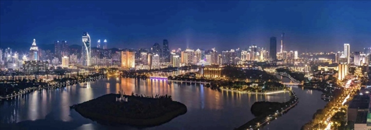 筼筜夜色。（圖源：人民日報(bào)）