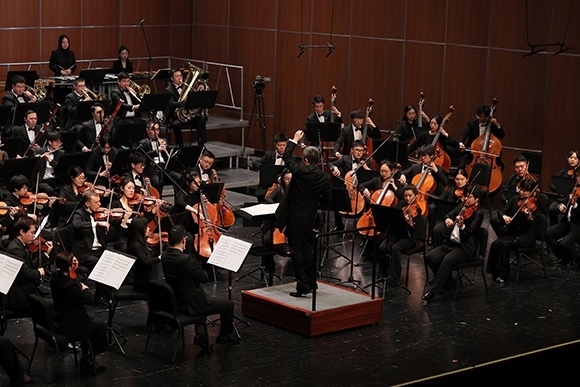 音樂會現場。學校供圖