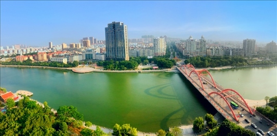 木蘭溪。傅振宇 攝