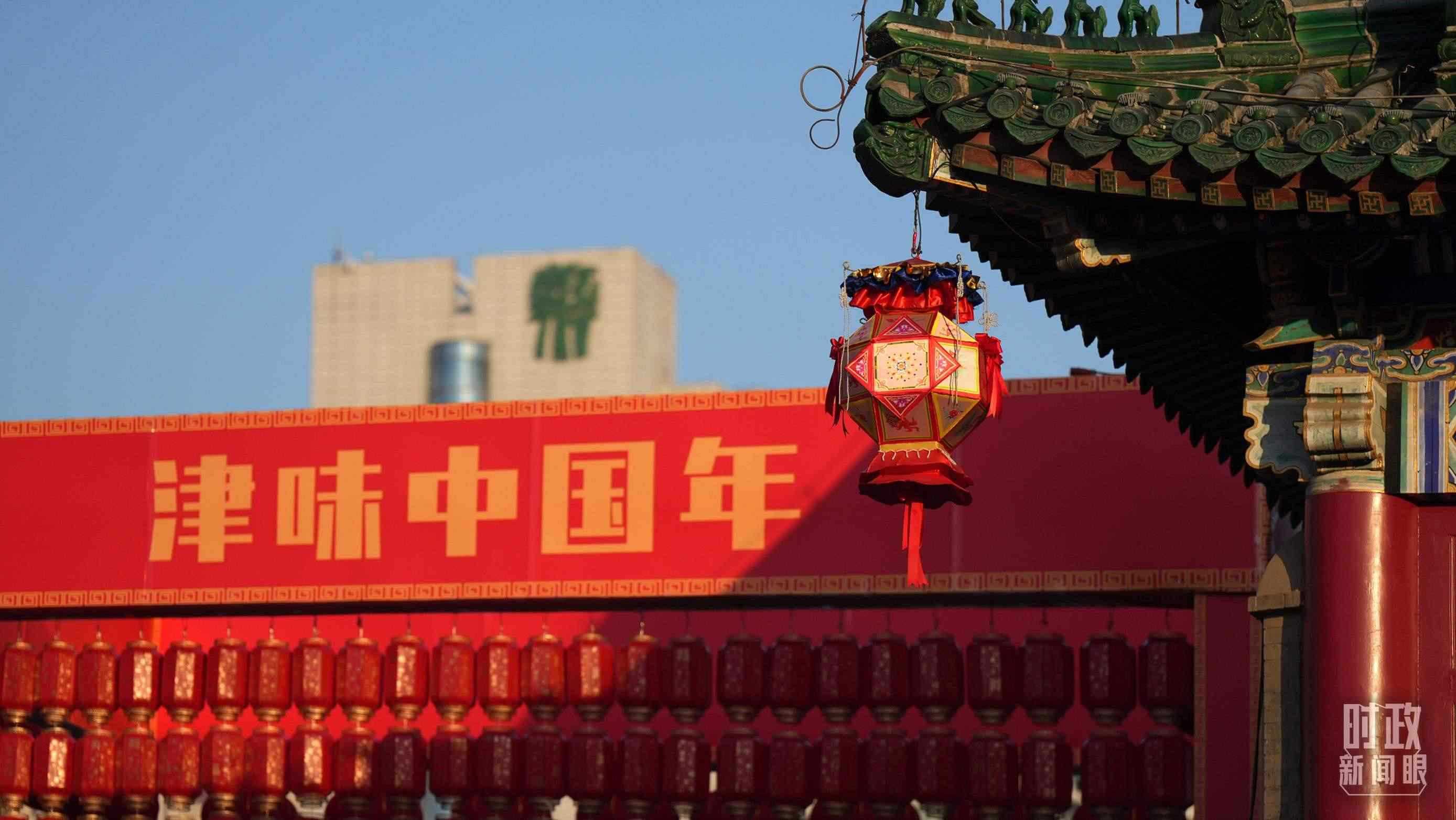 △天津街景。（總臺國廣記者李晉拍攝）