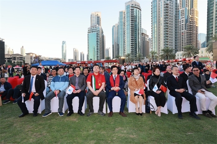 活動(dòng)現(xiàn)場。中建中東供圖