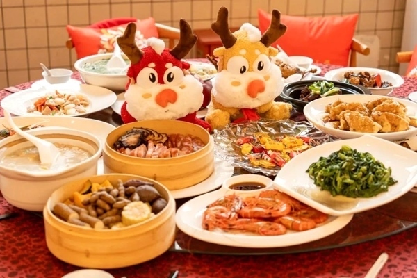 同濟(jì)大學(xué)推出新春團(tuán)圓宴。校方供圖