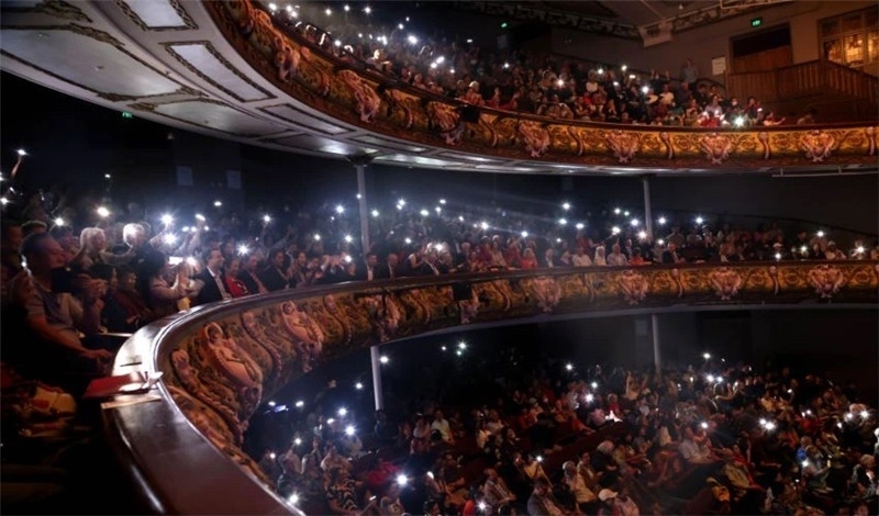 2024年“四海同春”慰僑訪演團亞太團新西蘭惠靈頓演出現(xiàn)場。圖片由陸欣讌、孟韜、葉勇提供