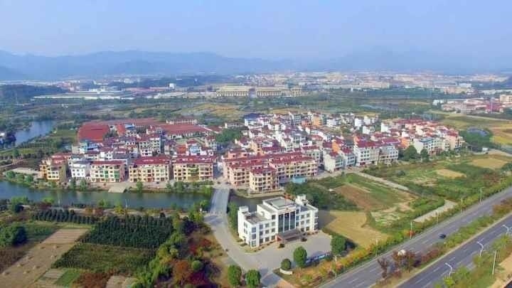 △俯瞰后陳村。