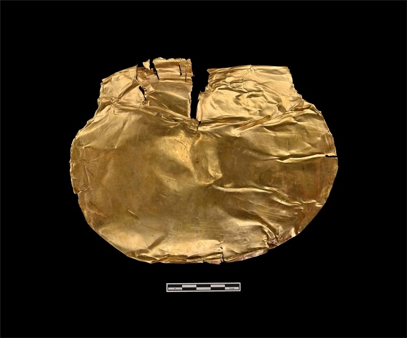 金覆面。中國文物報(bào)社供圖