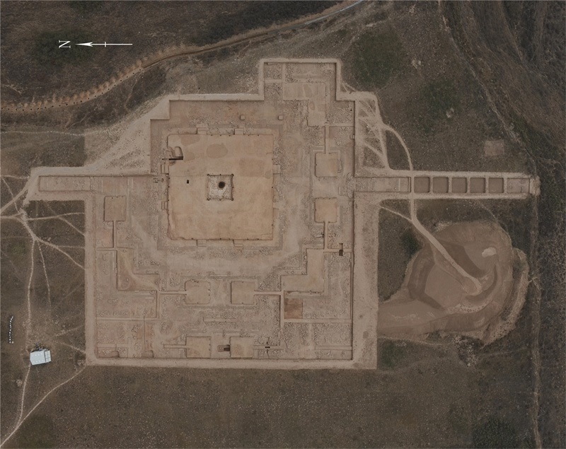 四角坪遺址平面圖。中國文物報(bào)社供圖