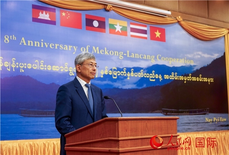 陳海大使致辭。人民網記者 謝佳君攝