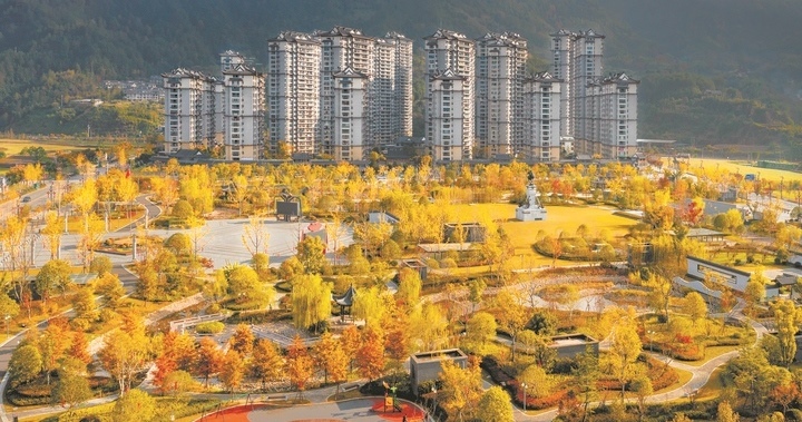 景寧率先在麗水市創(chuàng)成浙江省5A級(jí)景區(qū)城。供圖 景寧縣委宣傳部