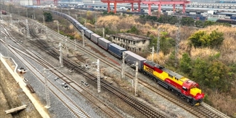 全國鐵路實(shí)行新的貨物列車運(yùn)行圖。國鐵集團(tuán)供圖