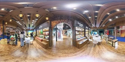 △消博會(huì)主賓國(guó)愛爾蘭國(guó)家館展區(qū)一角