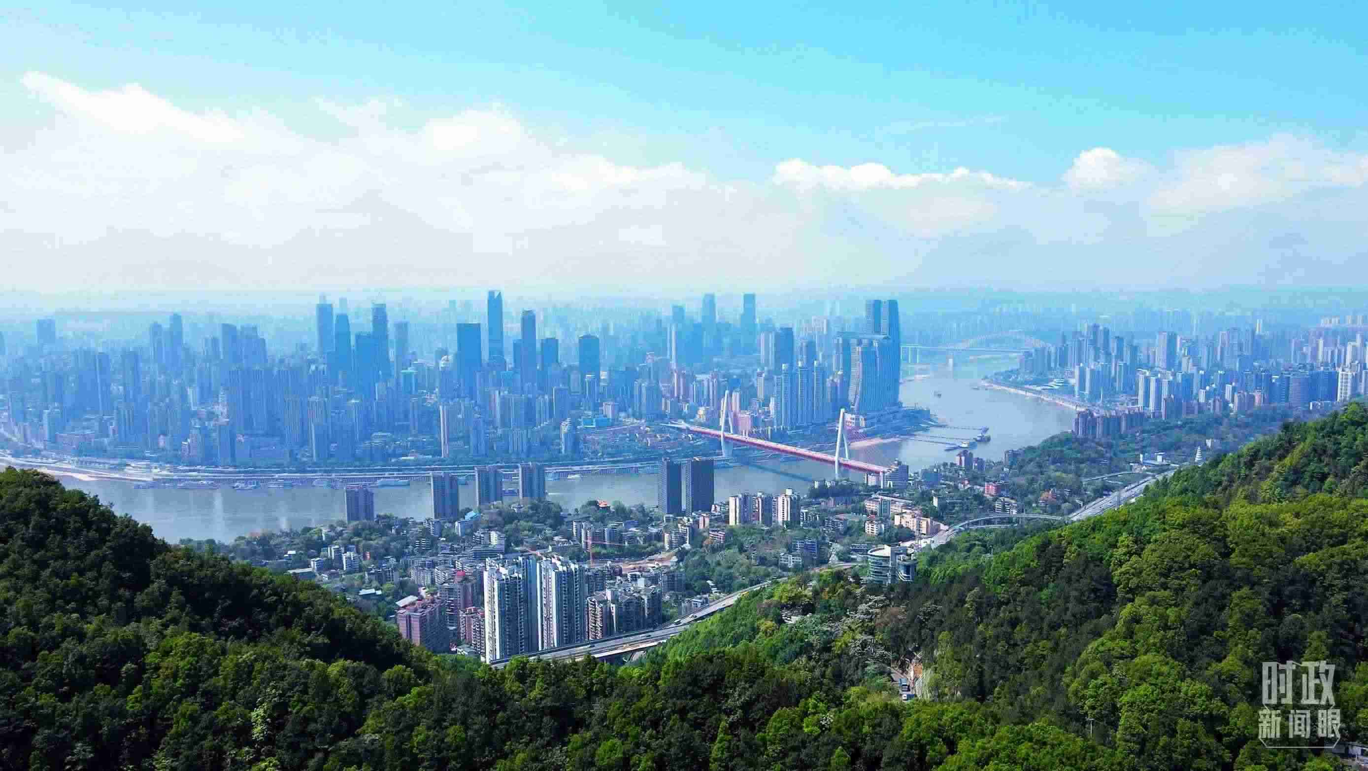 △重慶。（總臺記者謝鵬拍攝）