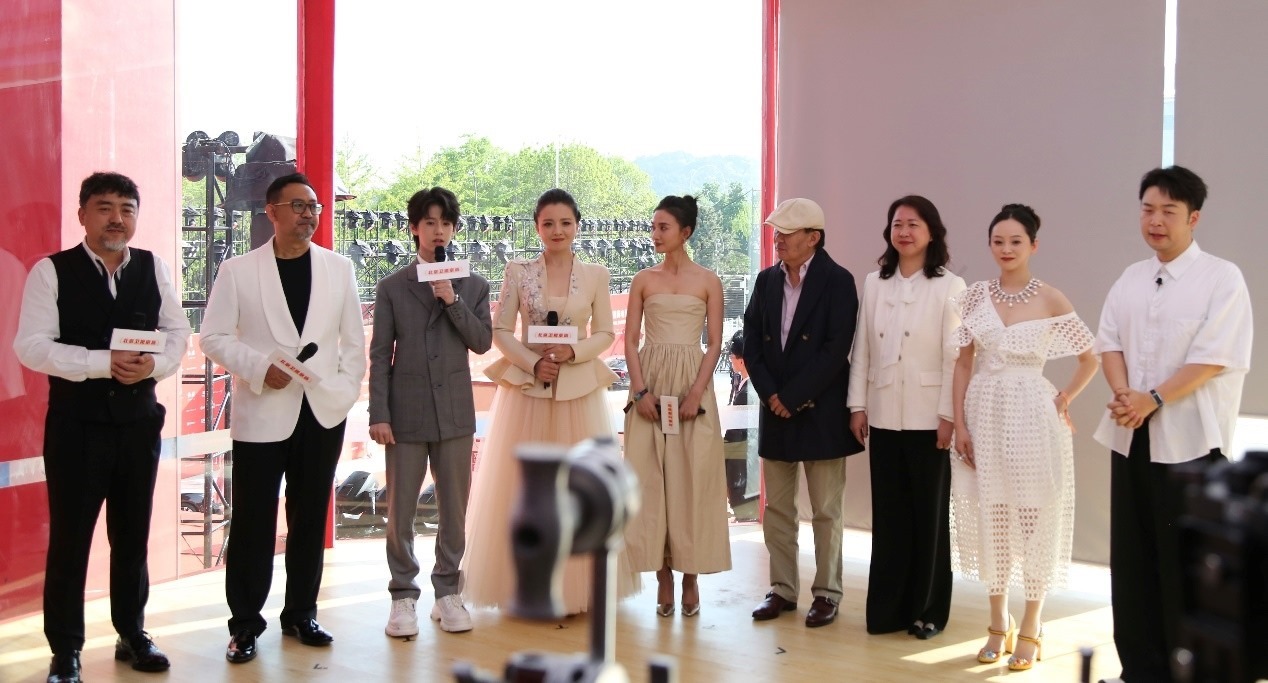 “品牌助力電影”公益直播活動(dòng)現(xiàn)場(chǎng)。主辦方供圖