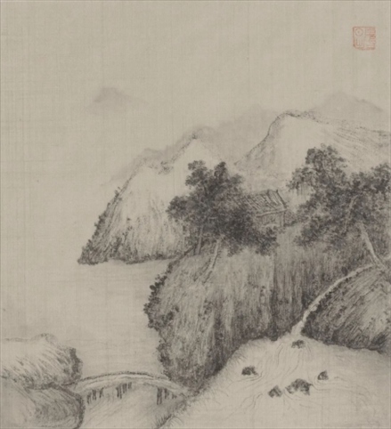 劉萬(wàn)鳴作品——《山水寫(xiě)生》