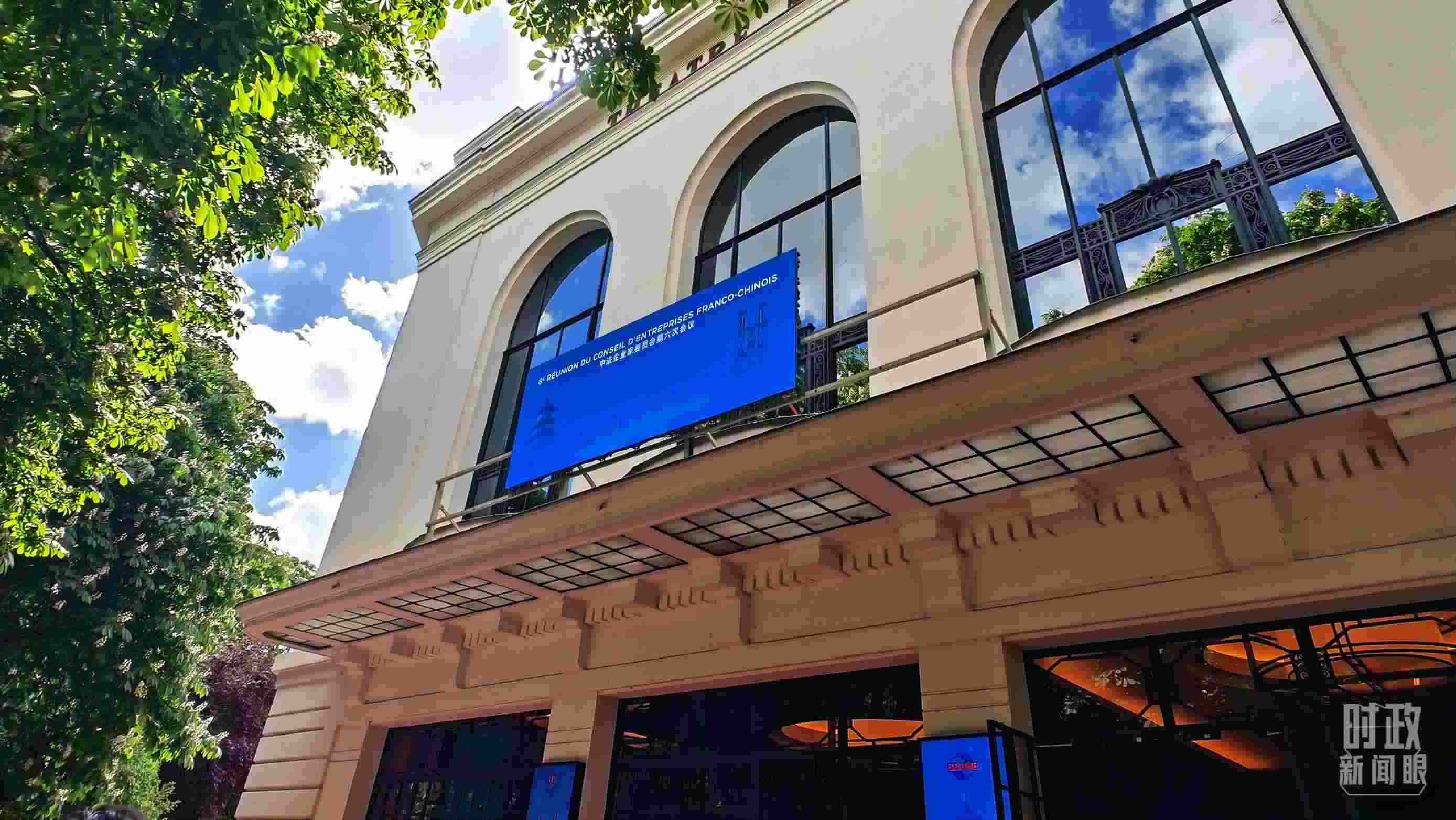 △馬里尼劇院。（總臺(tái)央廣記者馬喆拍攝）