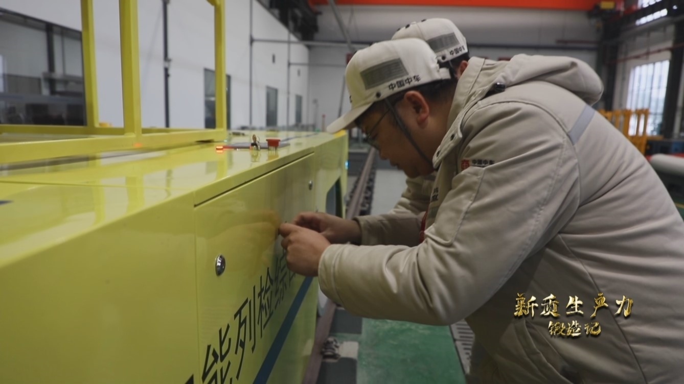 湖南株洲，算法測算團隊正在做地鐵智能化檢測試驗。