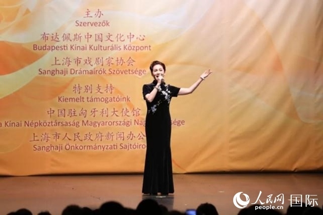 “玉蘭花開·魅力上?！弊哌M(jìn)布達(dá)佩斯。葉辰亮攝