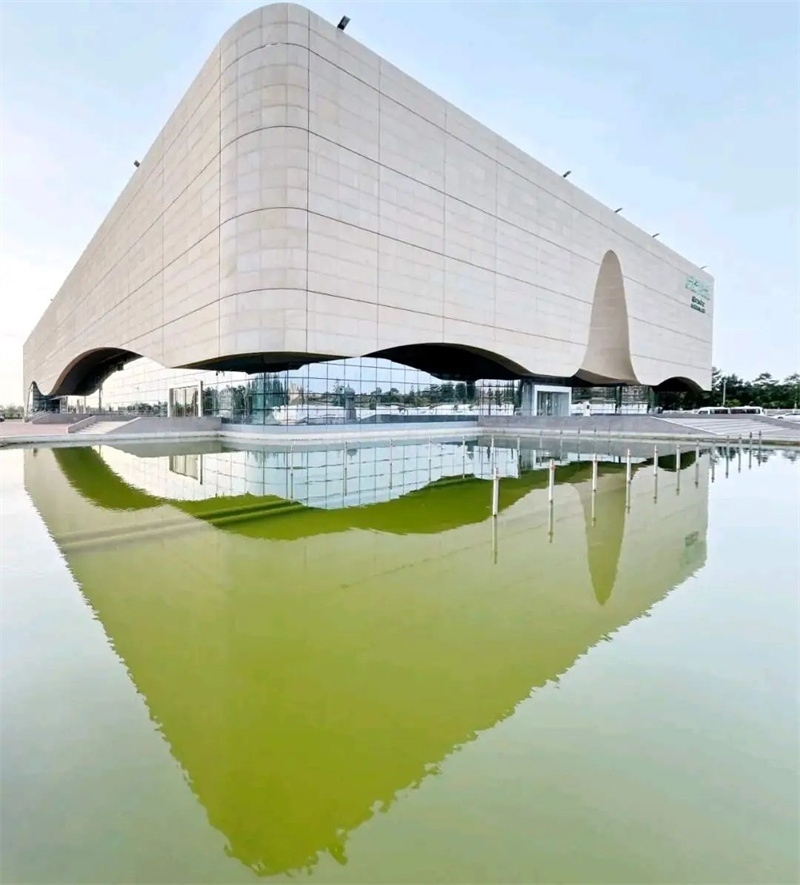 中國政府援建阿爾及爾歌劇院。大使館供圖