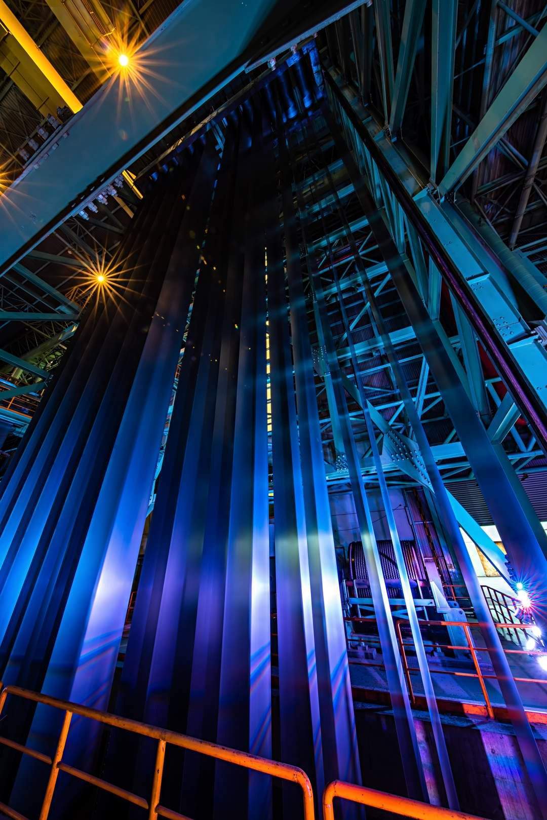 寶鋼股份“黑燈工廠(chǎng)”。劉繼鳴攝