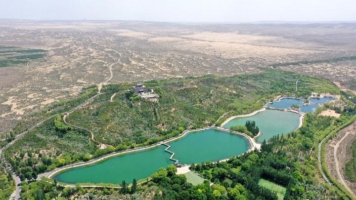 △2023年6月7日，寧夏靈武市白芨灘國家級(jí)自然保護(hù)區(qū)。