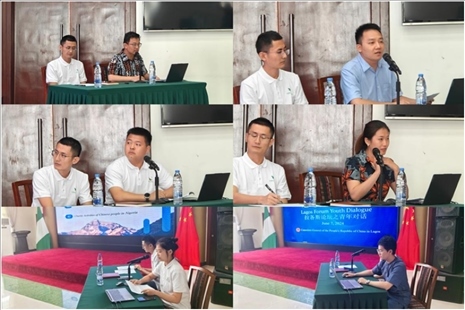 青年外交官們介紹了中國有關外交政策、對非對尼政策、等情況，并就學生們關心的問題解答。駐拉各斯總領館供圖