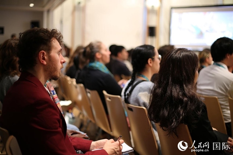 中國(guó)優(yōu)秀動(dòng)畫(huà)作品推介會(huì)現(xiàn)場(chǎng)。人民網(wǎng)記者 于超凡攝