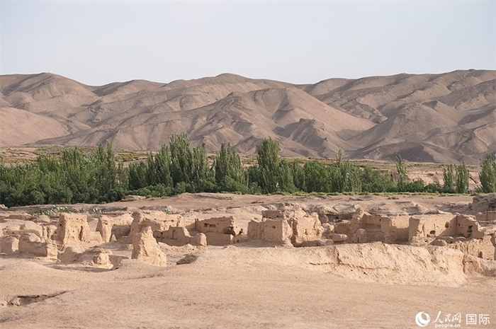 交河故城。人民網(wǎng)記者 張麗婭攝